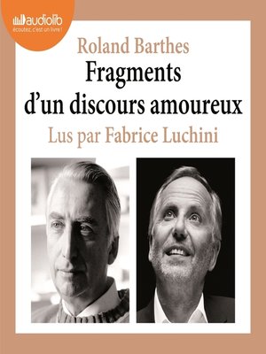 cover image of Fragments d'un discours amoureux